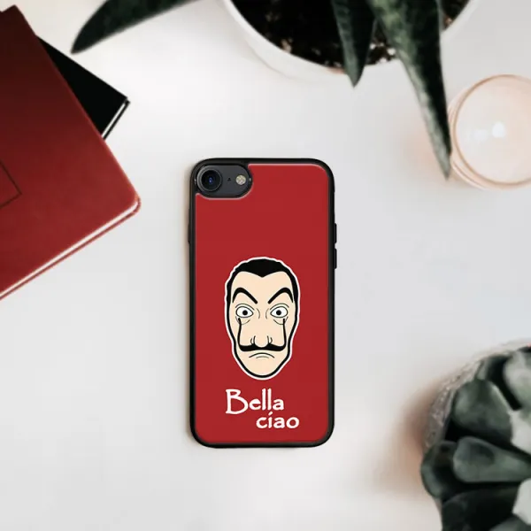 MY ART Ochranný kryt Apple iPhone SE 2022 / 2020 / 7 / 8 LA CASA DE PAPEL (027)