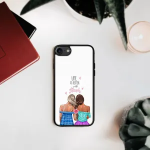 MY ART Ochranný kryt Apple iPhone SE 2022 / 2020 / 7 / 8 FRIENDS (060)