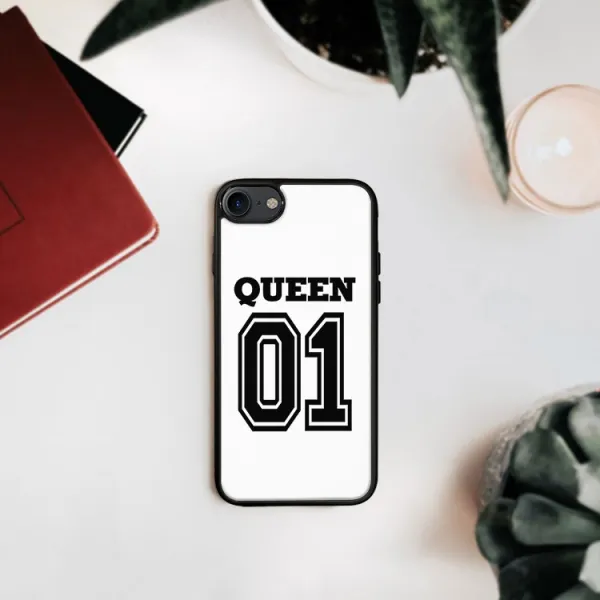 MY ART Ochranný kryt Apple iPhone SE 2022 / 2020 / 7 / 8 QUEEN (030)