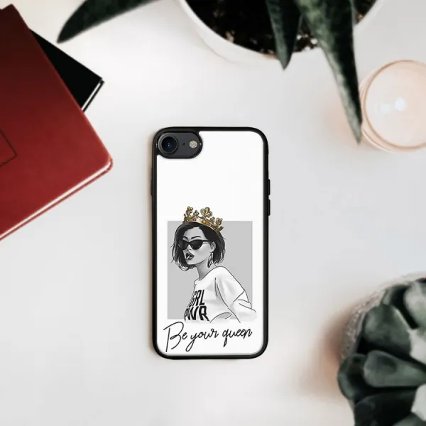 MY ART Ochranný kryt Apple iPhone SE 2022 / 2020 / 7 / 8 QUEEN (139)