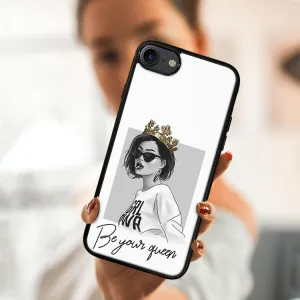 MY ART Ochranný kryt Apple iPhone SE 2022 / 2020 / 7 / 8 QUEEN (139)