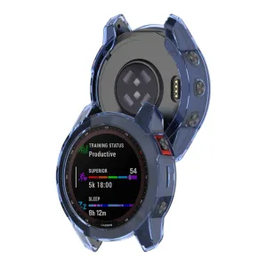 TPU Ochranný obal Garmin Fenix 7X modrý