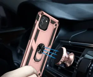 RING Ochranný obal pre Samsung Galaxy A03 ružový
