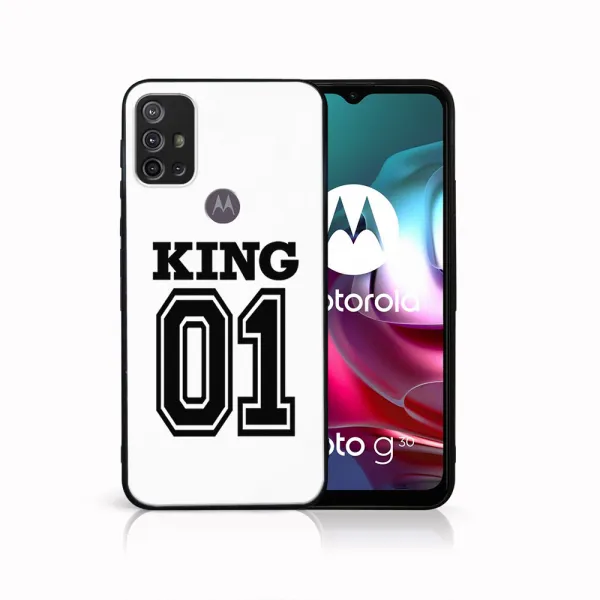 MY ART Silikónový obal Motorola Moto G10 / G20 / G30 KING (029)