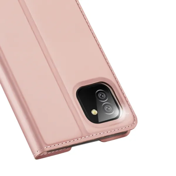 DUX Peňaženkový obal Samsung Galaxy A03 ružový