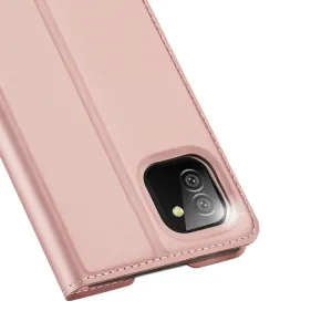 DUX Peňaženkový obal Samsung Galaxy A03 ružový