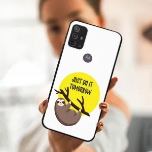 MY ART Silikónový obal Motorola Moto G10 / G20 / G30 SLOTH (188)