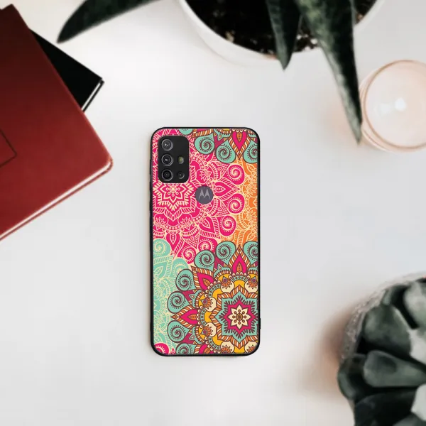 MY ART Silikónový obal Motorola Moto G10 / G20 / G30 MANDALA (043)