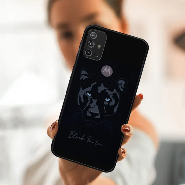 MY ART Silikónový obal Motorola Moto G10 / G20 / G30 PANTHER (245)