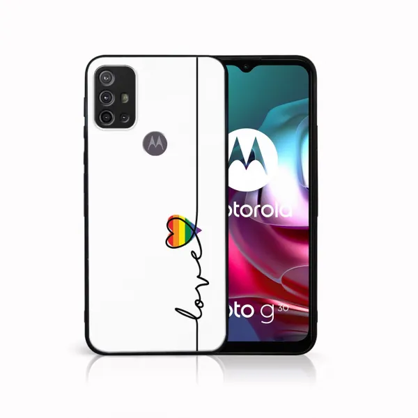 MY ART Silikónový obal Motorola Moto G10 / G20 / G30 LOVE (054)