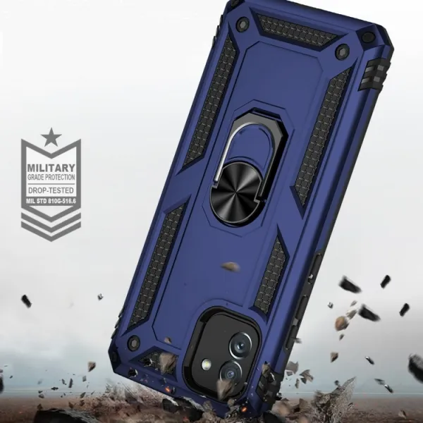 RING Ochranný obal pre Samsung Galaxy A03 modrý