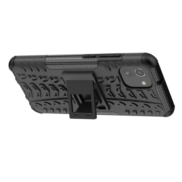 STAND Extra odolný obal Samsung Galaxy A03 čierny