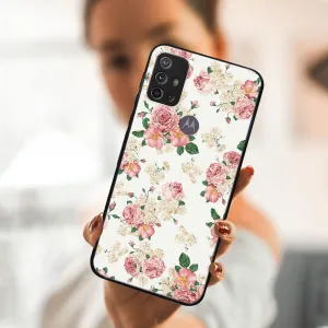 MY ART Silikónový obal Motorola Moto G10 / G20 / G30 PINK ROSES (016)