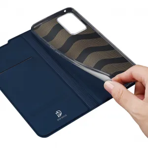 DUX Peňaženkový obal pre Realme GT2 Pro modrý