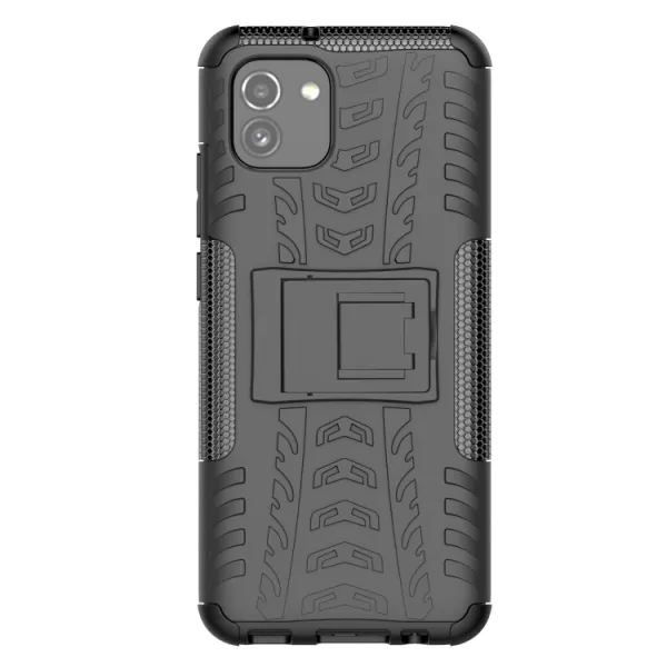 STAND Extra odolný obal Samsung Galaxy A03 čierny