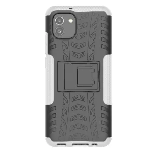 STAND Extra odolný obal Samsung Galaxy A03 biely
