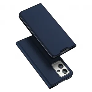 DUX Peňaženkový obal pre Realme GT2 Pro modrý