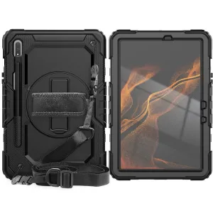 SOLID 360 Odolný kryt pre Samsung Galaxy Tab S8 čierny
