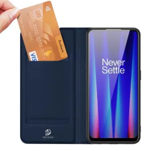 DUX Peňaženkový obal pre OnePlus Nord CE 2 5G modrý