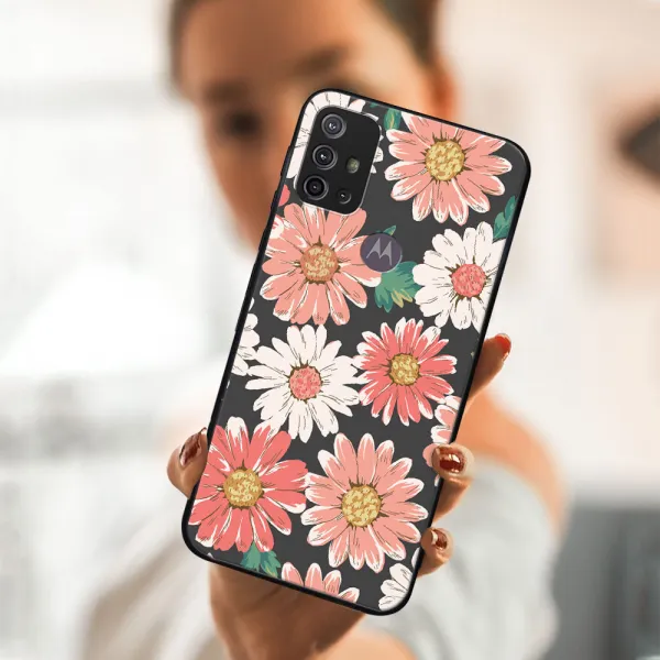 MY ART Silikónový obal Motorola Moto G10 / G20 / G30 DAISY (161)