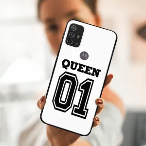 MY ART Silikónový obal Motorola Moto G10 / G20 / G30 QUEEN (030)