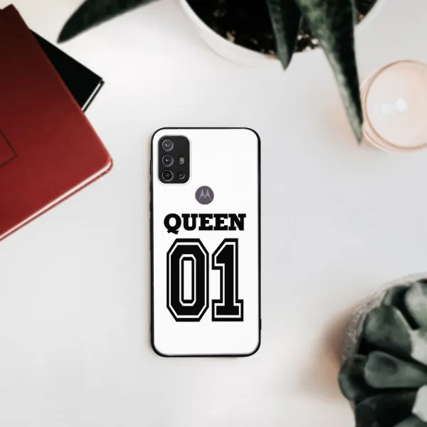MY ART Silikónový obal Motorola Moto G10 / G20 / G30 QUEEN (030)