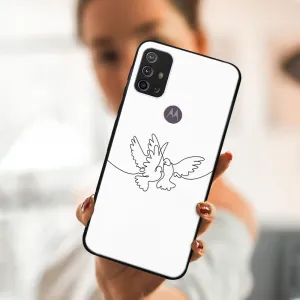 MY ART Silikónový obal Motorola Moto G10 / G20 / G30 DOVE (031)