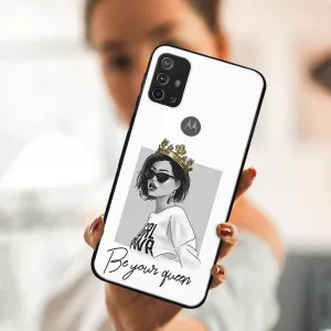 MY ART Silikónový obal Motorola Moto G10 / G20 / G30 QUEEN (139)