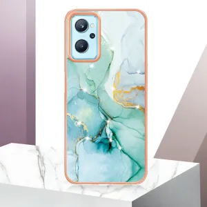 IMD MARBLE Ochranný kryt Realme 9i GREEN