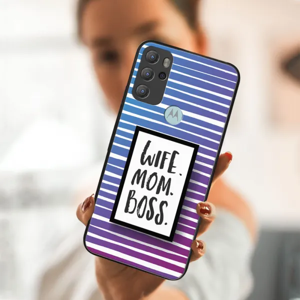 MY ART Silikónový obal Motorola Moto G60s WIFE (001)