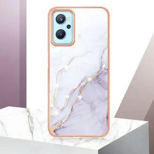 IMD MARBLE Ochranný kryt Realme 9i WHITE