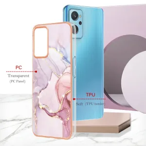 IMD MARBLE Ochranný kryt Realme 9i ROSE GOLD