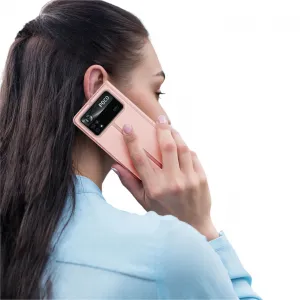 DUX Peňaženkový obal pre Xiaomi Poco X4 Pro 5G ružový