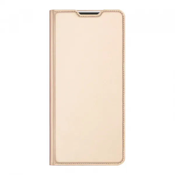 DUX Peňaženkový obal pre Xiaomi Poco X4 Pro 5G zlatý