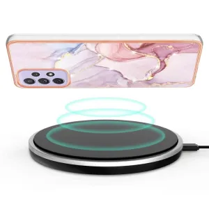 IMD MARBLE Ochranný kryt Samsung Galaxy A23 / A23 5G ROSE GOLD