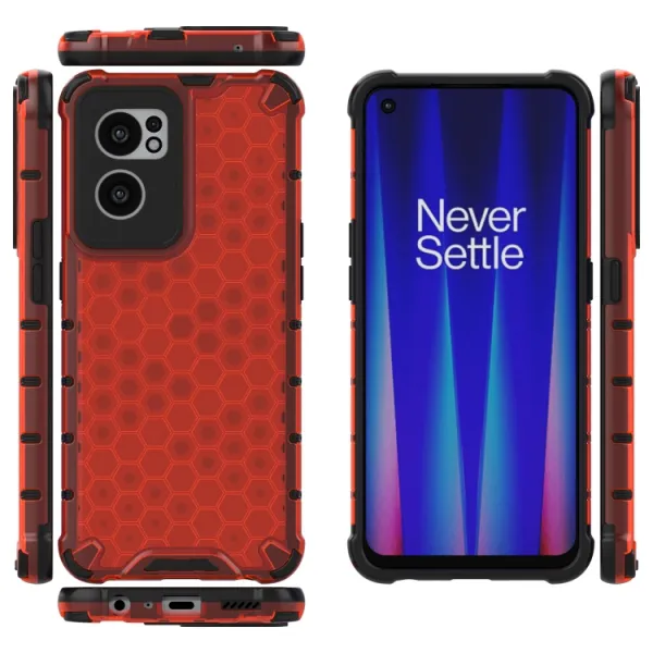 HONEYCOMB Ochranný kryt OnePlus Nord CE 2 5G červený