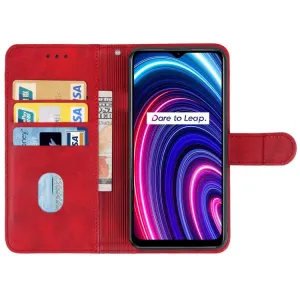 SMOOTH Peňaženkové puzdro Realme C25Y červené