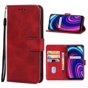 SMOOTH Peňaženkové puzdro Realme C25Y červené