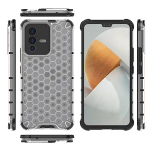 HONEYCOMB Ochranný kryt Vivo V23 5G biely