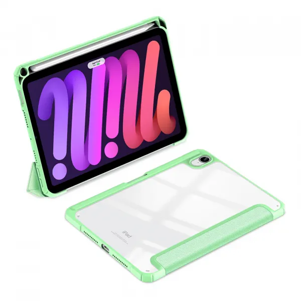 DUX TOBY Flipové puzdro Apple iPad mini 2021 / iPad mini 2024 zelené