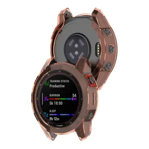 TPU Ochranný obal Garmin Epix Gen 2 (2. generácia) oranžový