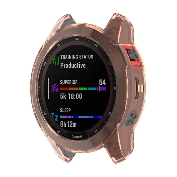 TPU Ochranný obal Garmin Epix Gen 2 (2. generácia) oranžový