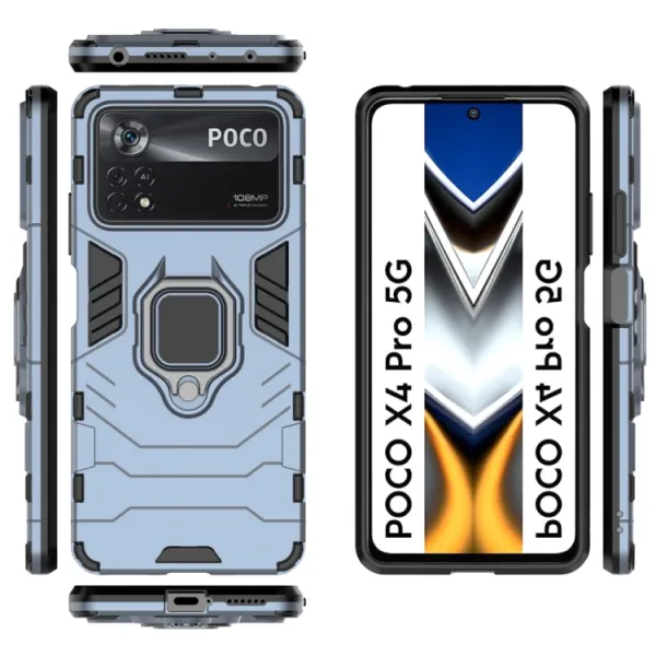 STRONG Ochranný kryt Xiaomi Poco X4 Pro 5G modrý
