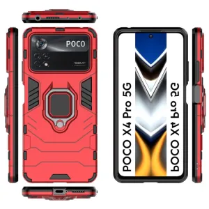 STRONG Ochranný kryt Xiaomi Poco X4 Pro 5G červený
