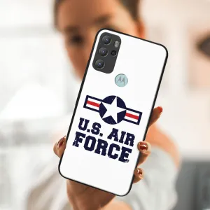 MY ART Silikónový obal Motorola Moto G60s AIR FORCE (023)