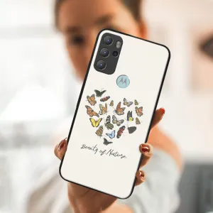 MY ART Silikónový obal Motorola Moto G60s BUTTERFLIES (240)
