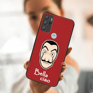 MY ART Silikónový obal Motorola Moto G60s LA CASA DE PAPEL (027)