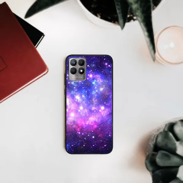 MY ART Silikónový obal Realme 8i GALAXY (015)