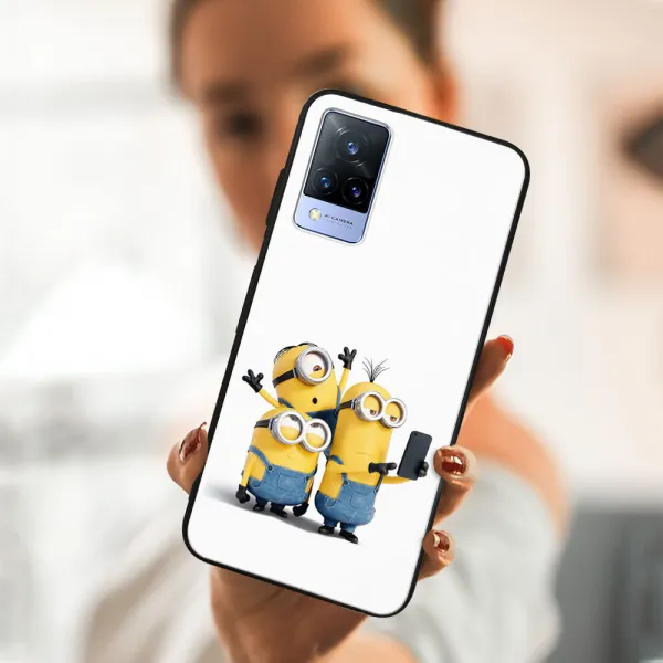 MY ART Silikónový obal Vivo Y21 / Y21s / Y33s MINIONS SELFIE (022)