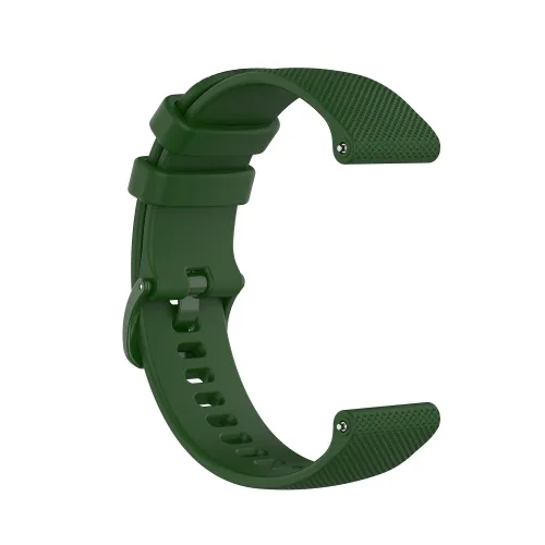 SILICONE Remienok Xiaomi Amazfit GTR 3 / GTR 3 Pro tmavozelený